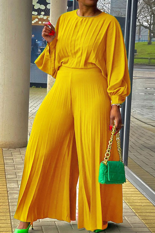 Women's 2 Piece Blazer Vest & Wide Leg Pant Set - Elegant Casual Matching Outfit
