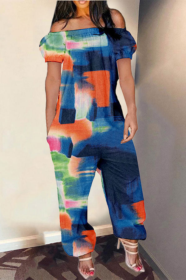 Graffiti DENIM Jumpsuit