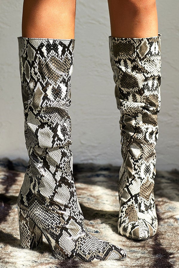 Snake Print Colorful Boot Cuffs – LovelyCoral